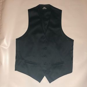 Black Stafford dress vest